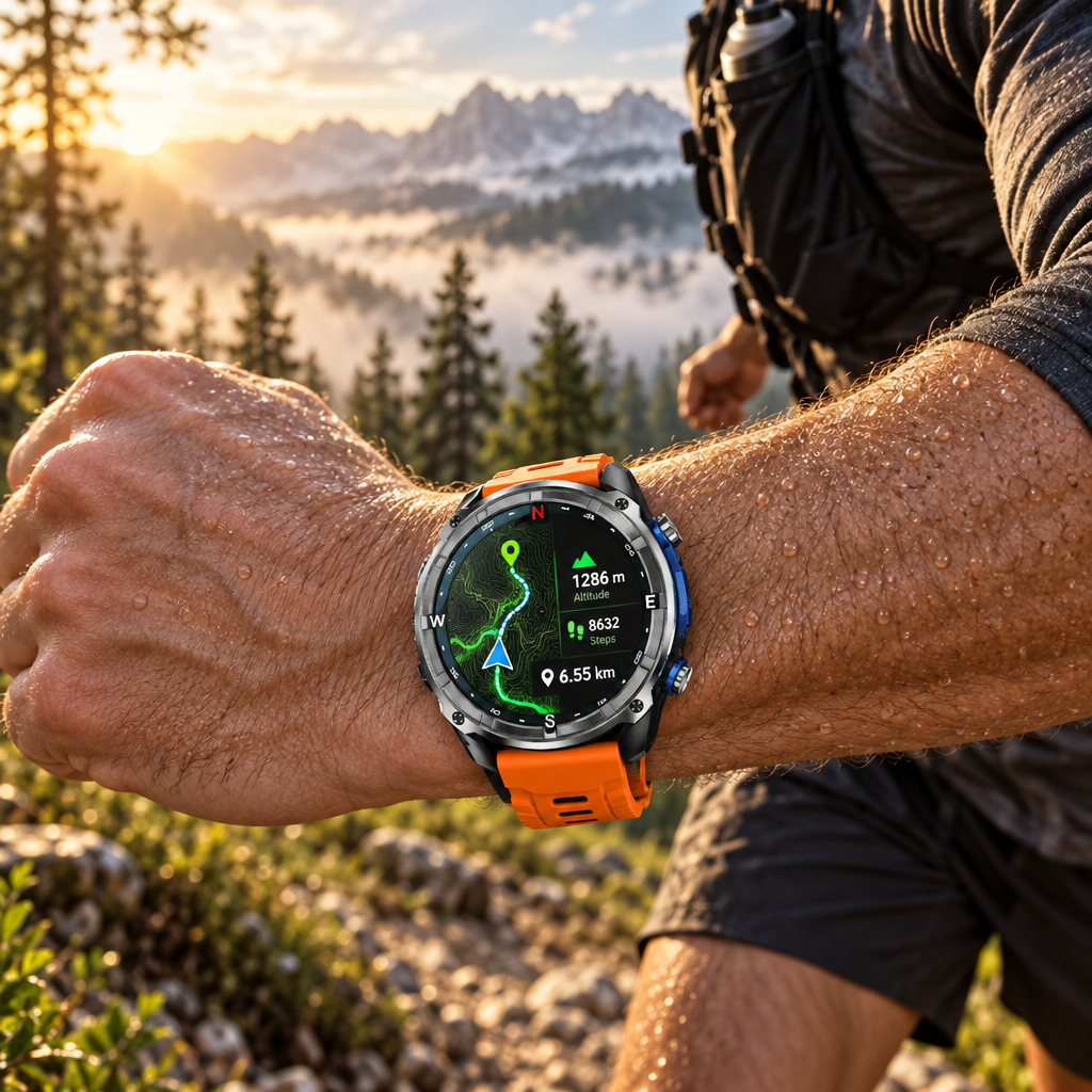GPS AMOLED Smart Sport Watch