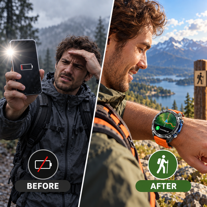 GPS AMOLED Smart Sport Watch