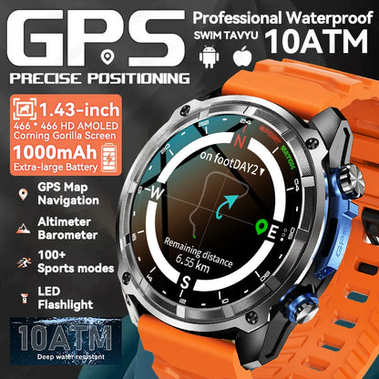 GPS AMOLED Smart Sport Watch